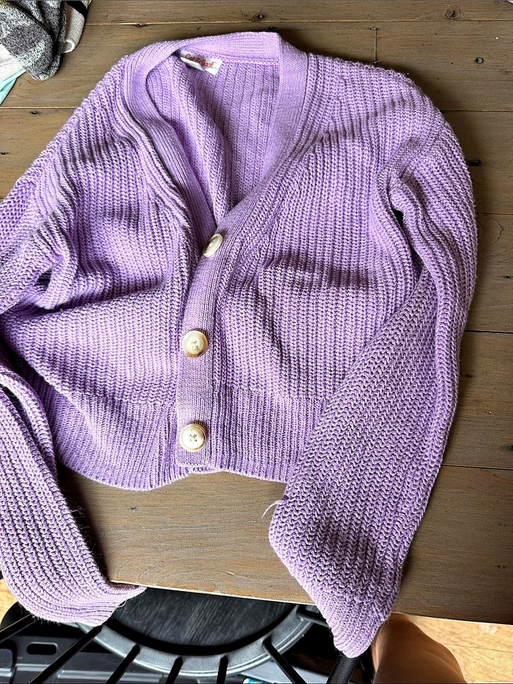 Cat & Jack Purple Cardigan Size Small